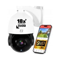 Kamera Obrotowa IP PoE 5MPx AUDIO DETEKCJA IP67 80M IR Zoom Optyczny x18