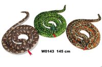 ND17_MW-0143 Maskotka Wąż 145cm 3 kolory 163257 SUN-DAY mix cena za 1 szt