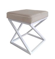 Pufa ZOA LOFT podstawa biała MG09