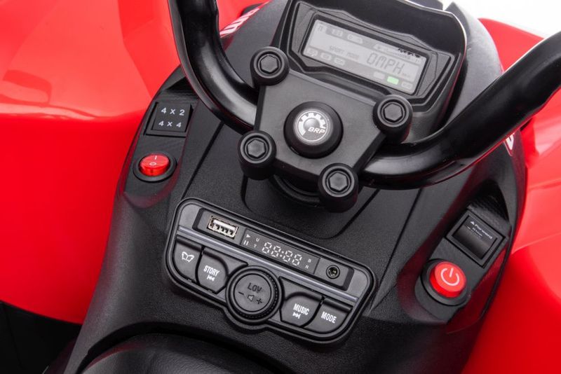 Quad Na Akumulator CAN-AM Renegate Czerwony zdjęcie 13