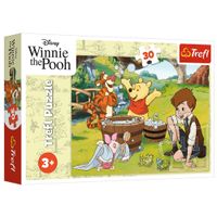 Puzzle - 30 - Dzień z Puchatkiem - Disney Kubuś Puchatek - Trefl 18321