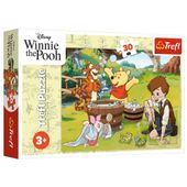 Puzzle - 30 - Dzień z Puchatkiem - Disney Kubuś Puchatek - Trefl 18321