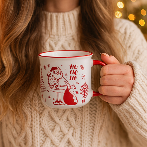 świąteczny kubek ceramiczny 350 ml + pudełko na prezent kb14 na Arena.pl