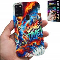 ETUI DO SAMSUNG GALAXY A21s - KOSZYKÓWKA NBA GAME TIME, CASE + SZKŁO