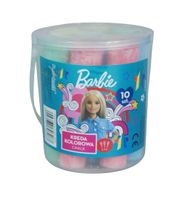 kreda jumbo wiaderko 10 sztuk barbie majewski