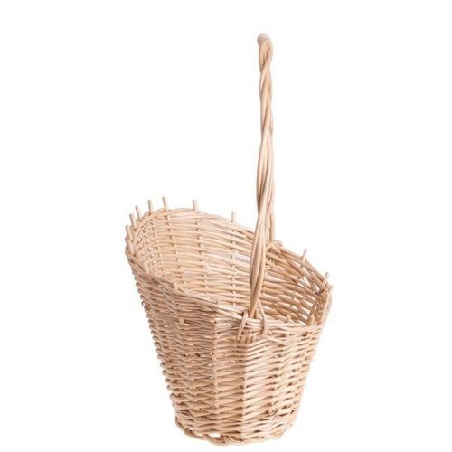 Wiklinowy kosz prezentowy kosz na owoce owalny 30x18 H10/20/37 cm uniwersalny na Arena.pl