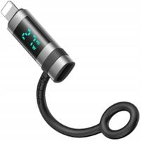 mcdodo adapter przejściówka usb-c usb typ c do lightning iphone 36w miernik