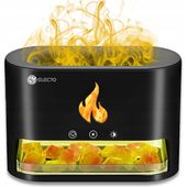 DYFUZOR NAWILŻACZ POWIETRZA LAMPKA NOCNA LED EFEKT PŁOMIENIA KOMINEK