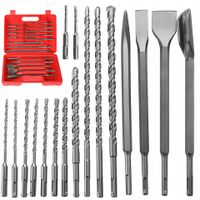 Zestaw wierteł i dłut 17 elementów sds+ kraft&dele KD10068