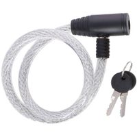 Zapięcie Rowerowe Dunlop spiralne na Klucz 1,2x65cm transparentne