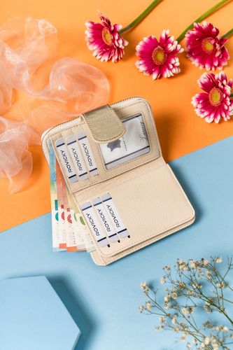 elegancki portfel damski na zatrzask i suwak - lorenti na Arena.pl