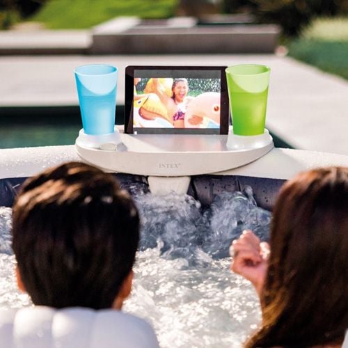 Tacka uchwyt na tablet i napoje z podświetleniem LED do basenu 28520 Intex na Arena.pl