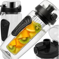 BUTELKA NA SIŁOWNIĘ 1L BIDON TRITANOWY Z WKŁADEM NA OWOCE WIELORAZOWY