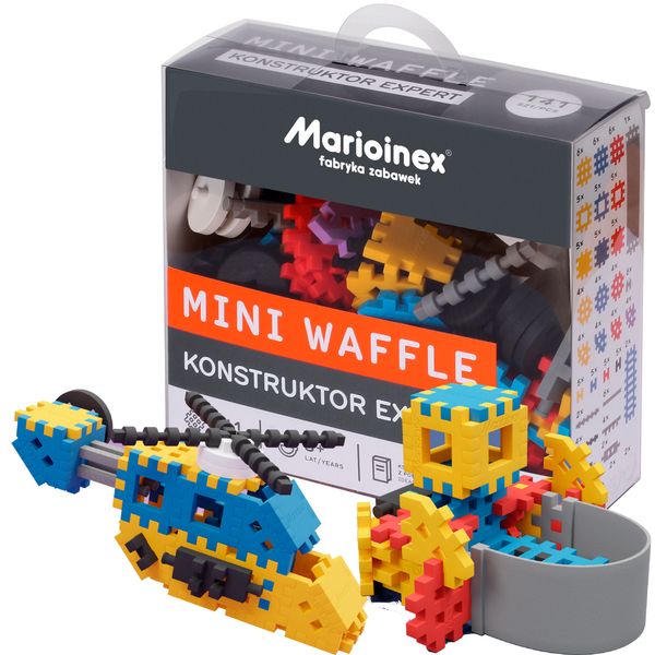 Marioinex Mini Wafle Konstruktor 141 el. 3+ Expert zdjęcie 1