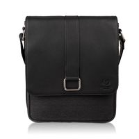 portfel męski ay-06-bl i torba męska skórzana na ramię ay-01-bl zestaw