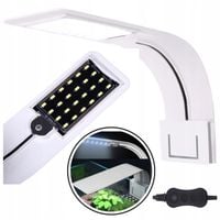 OŚWIETLENIE LED DO AKWARIUM BIAŁA LAMPKA AKWARYSTYCZNA BIAŁE ŚWIATŁO 10W