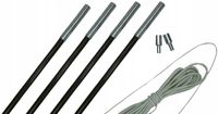 Pałąki do namiotu z włókna szklanego 54x8.5mm