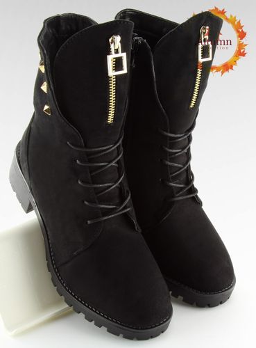 Botki workery czarne HX-015 BLACK - 41 na Arena.pl
