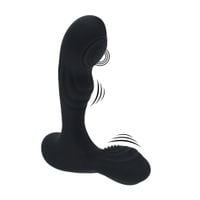 Vibrating And Tapping Silicone Prostate Massager With Ball Stimulator - Bl