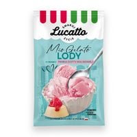 Lucatto Lody w proszku o smaku panna cotty malinowej 60 g
