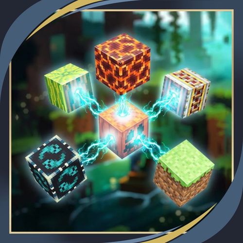 KLOCKI MAGNETYCZNE Sześciany Piksele Dla dzieci 200 KLOCKÓW + 2 LUDZIKI na Arena.pl