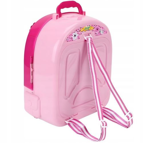 Toaletka w plecaku lalka DOMKU salon dla dzieci 3w1 dla 3 4 5 6 7 latki na Arena.pl