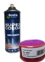 FARBA W SPRAYU LAKIER UNIWERSALNY RAL 3004 PURPUROWY 400ML