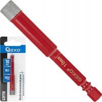 Wiertło diamentowe do gresu 10mm HEX 1/4 GEKO G39718