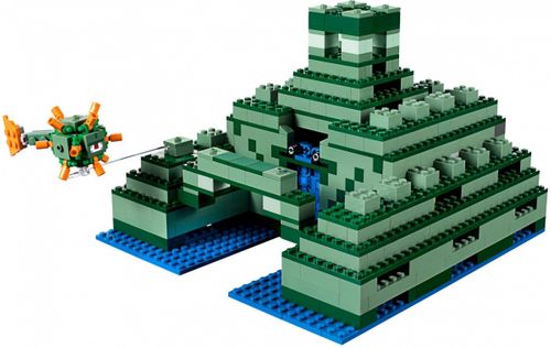 Lego Minecraft Oceaniczny monument na Arena.pl