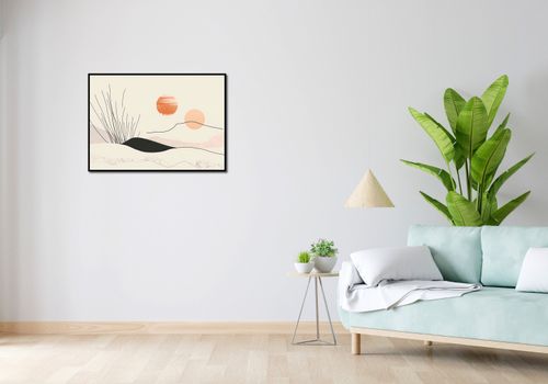 Plakat 84x59,5cm Miękkie Wzgórze na Arena.pl