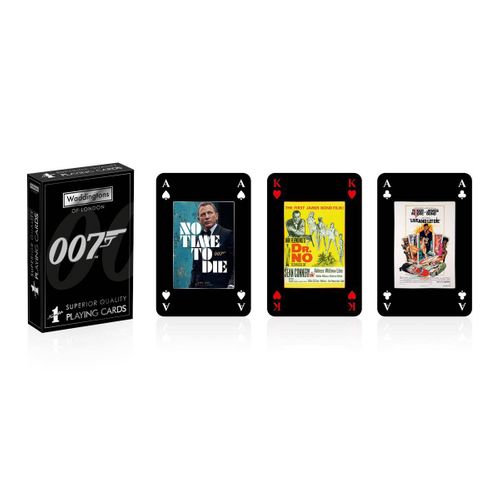 Waddingtons No. 1 Karty do gry James Bond na Arena.pl