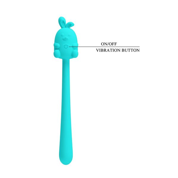 Cute Bunny, Flirting Stick, 7 Vibration Functions, Magnetic Usb Charging zdjęcie 9