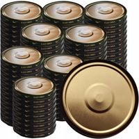 100x ZAKRĘTKI DO SŁOIKÓW FI 82 6-ZACZEPOWA ORBIT WIECZKA NAKRĘTKI WIECZKO