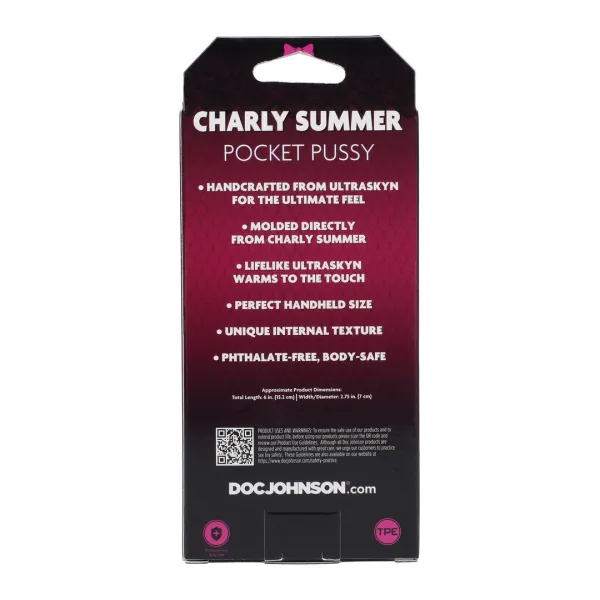 doc johnson ultraskyn charly summer signature stroker model zdjęcie 3