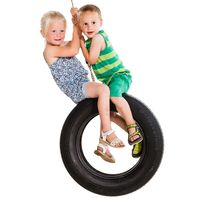 Huśtawka Oponka Opona na linie pionowa