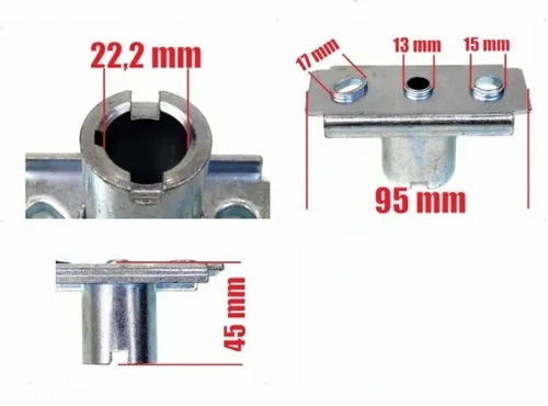 Nóż 20" +piasta 51 cm do kosiarki spalinowej na Arena.pl