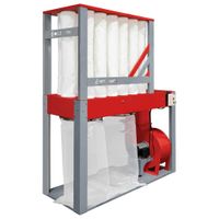 Odciąg do trocin pochłaniacz odpylacz wiór odkurzacz pyłu 4500m3h 3kW 230V