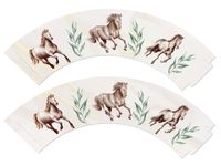 Papilotki do muffinek babeczek Koniki, 6 szt.