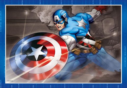 Puzzle 4W1 Avengers na Arena.pl