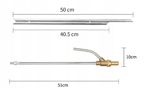 Zestaw do piaskowania na mokro do myjek - wtyk 1/4 cala UNIWERSALNY na Arena.pl