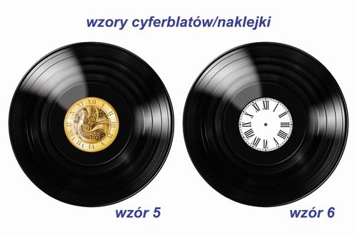 Zegar ścienny z płyty winylowej Saksofon 33.14 na Arena.pl