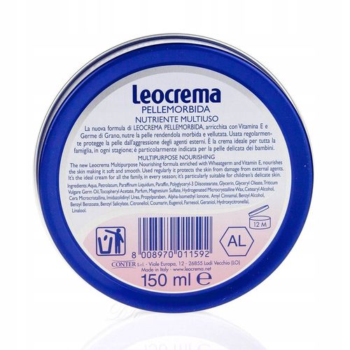 Leocrema Krem Do Ciała Vitamina E 150 Ml na Arena.pl