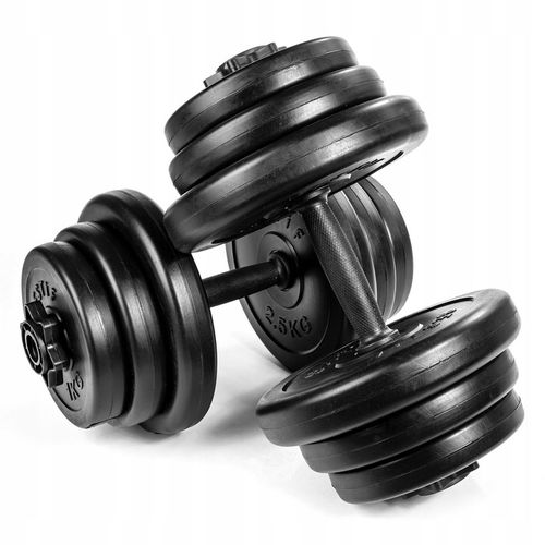 HANTLE REGULOWANE ZESTAW HANTLI 2x10kg 20KG na Arena.pl