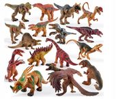 Dinozaury Figurki Park Duży Zestaw Zwierząt 16 szt dla dzieci