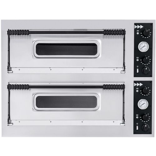 Piec do pizzy 2-komorowy na 8 pizz śr. 32 cm BASIC 44 9400 W na Arena.pl