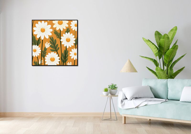 Plakat 80x80cm Słoneczny Ogród zdjęcie 4