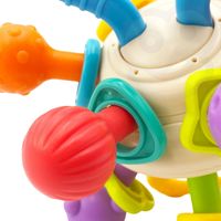 DLA DZIECI  2W1   MIĘKKA GRZECHOTKA GRYZAK