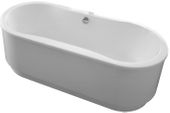 WANNA WOLNOSTOJĄCA OWALNA 180x80 AKRYL PRODUKT POLSKI SYFON PRZELEW