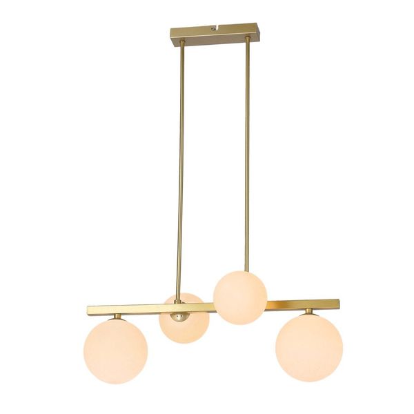 Kama zwis 4x28W G9 mosiądz zdjęcie 4