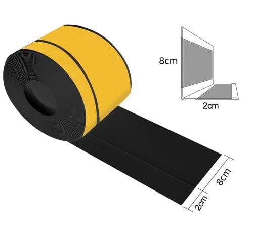 Listwa przypodłogowa PVC biała 80mm x 20mm x 24m elastyczna samoprzylepna na Arena.pl